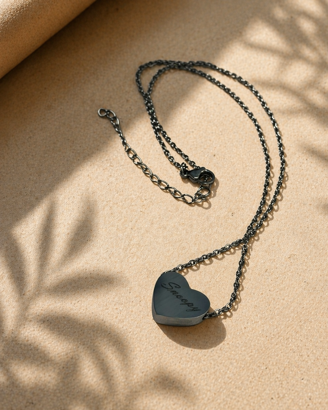Collier Coeur - Hortensia