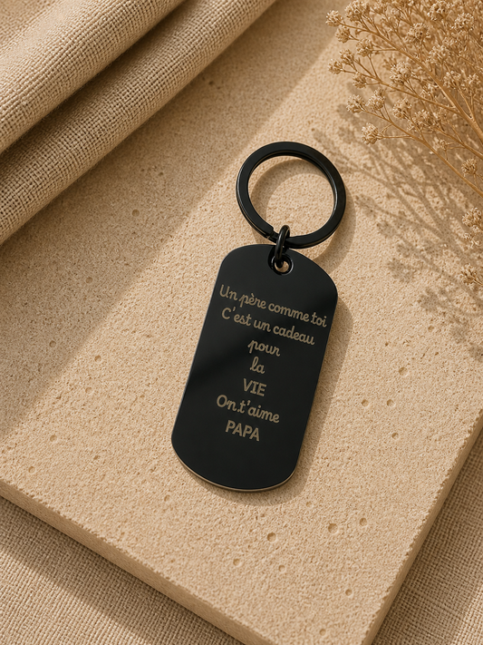 Porte-clés plaque - Oscar